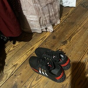 Adidas NMD Black and Red Sneakers